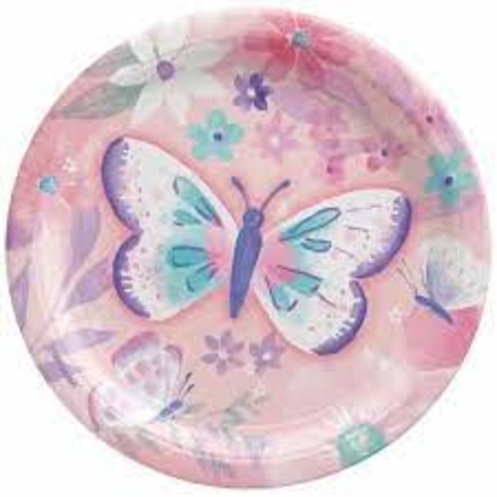 7" Butterfly 8ct Plates