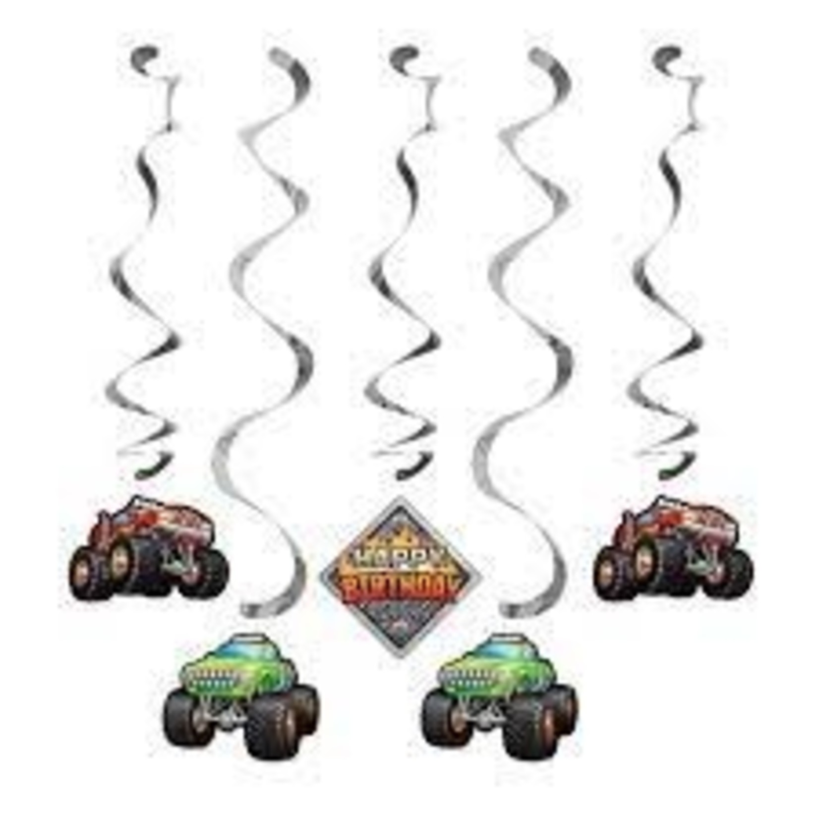 Monster Truck Dizzy Danglers