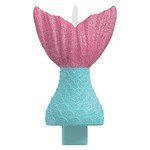 Shimmering Mermaid Tail Candle
