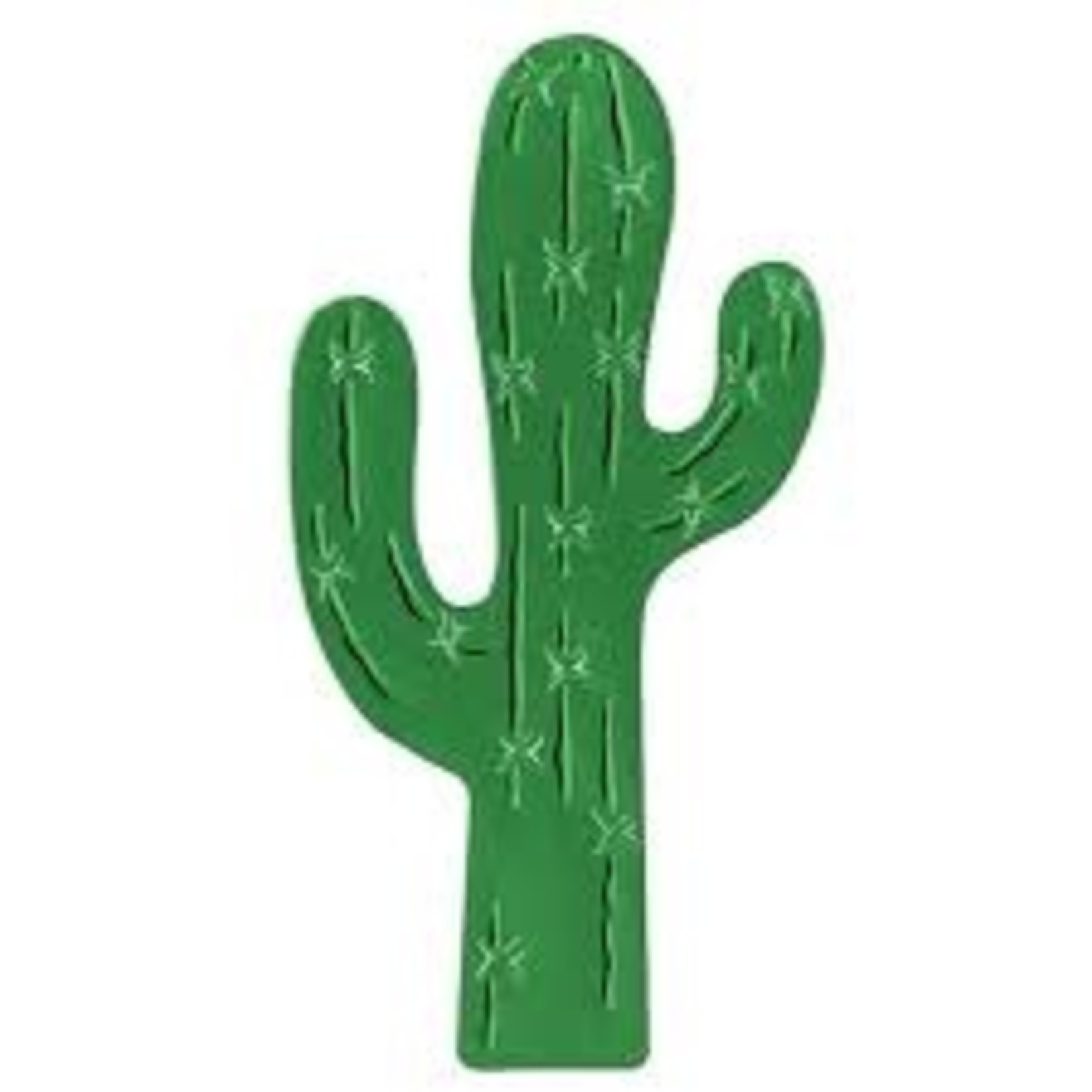Foil Cactus Silhouette Cutout