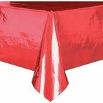 Metallic Red Tablecover