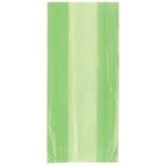 Lime Green Cello Bags  30ct