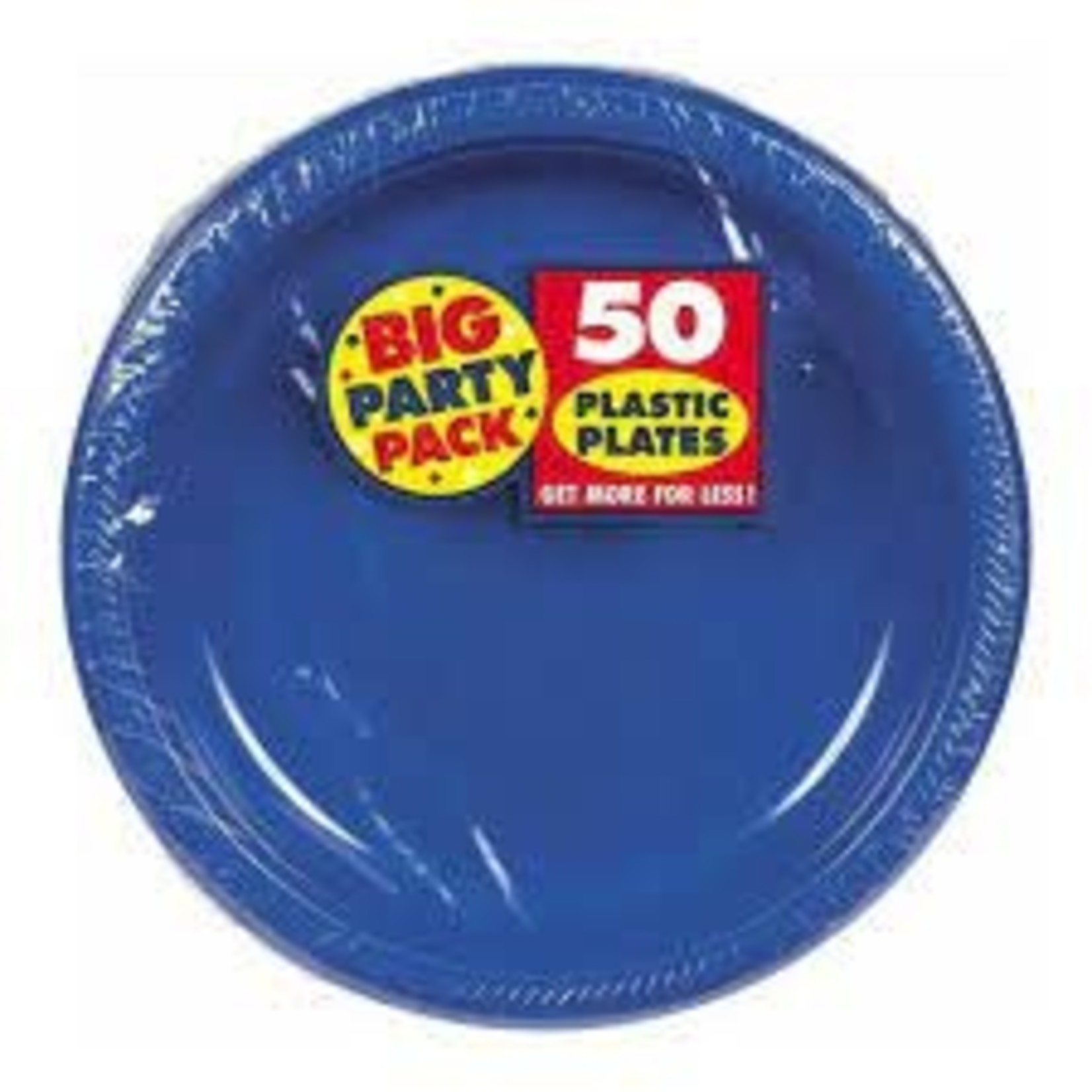 10.25" Royal Blue 50ct Plates