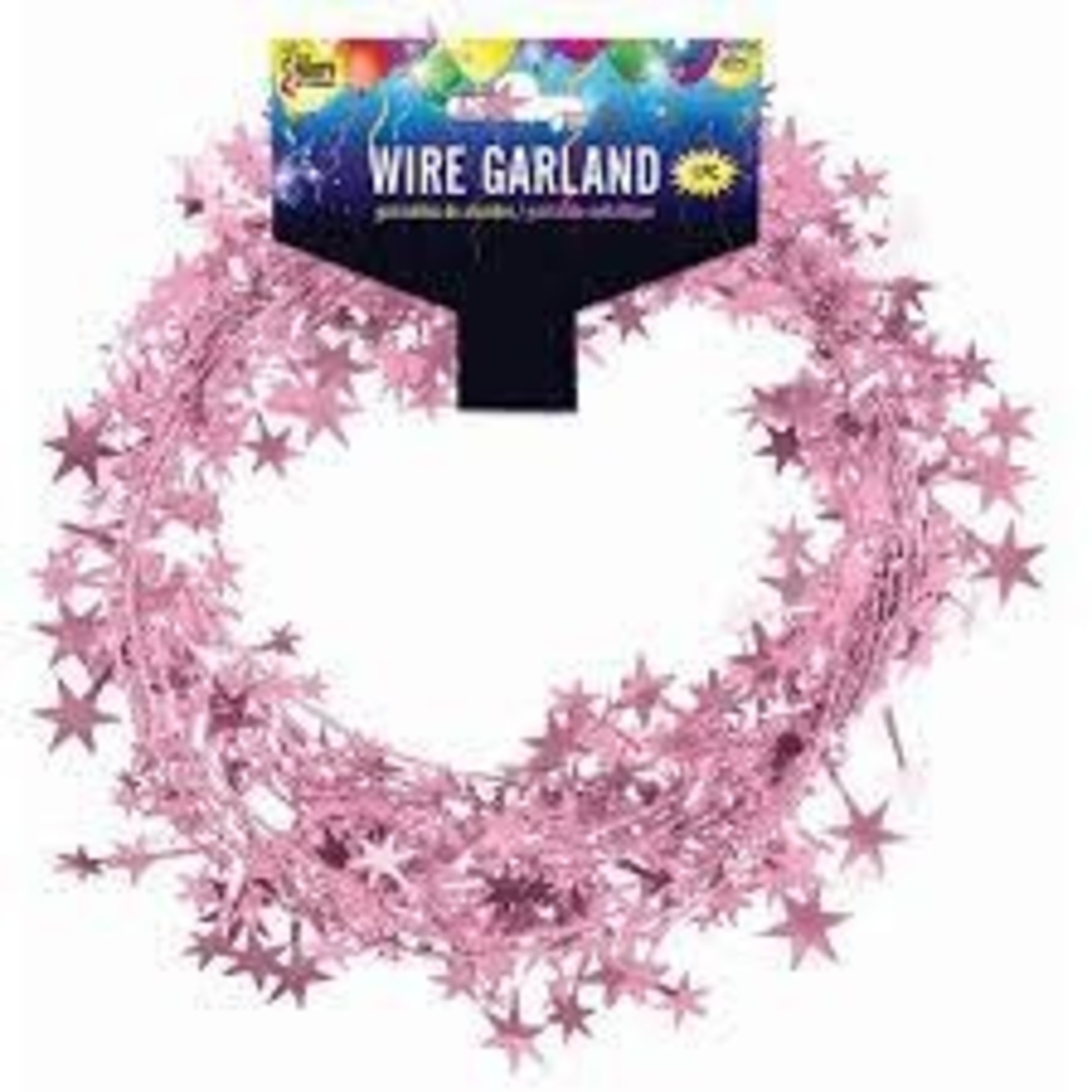 Pink Wire Garland