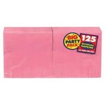 Bright Pink Beverage Napkins 125ct