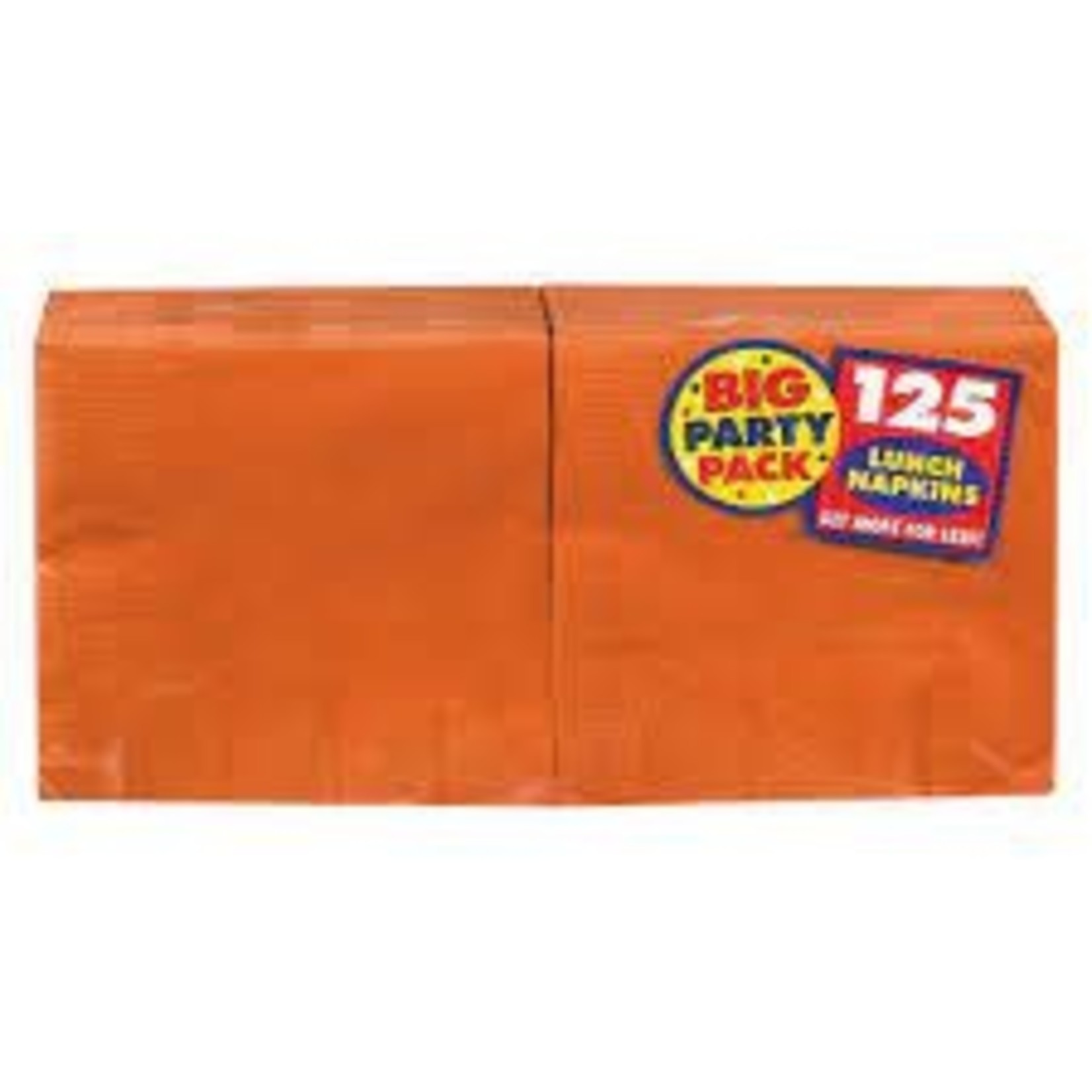 Orange Luncheon Napkins 125ct