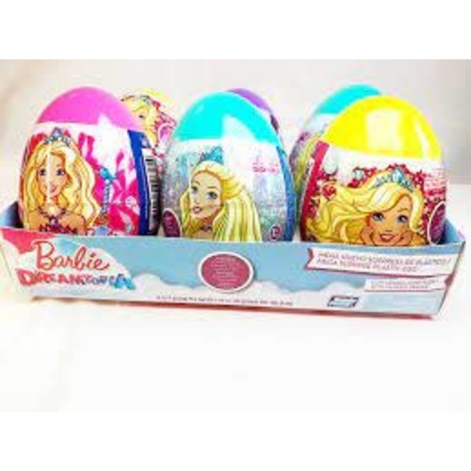 Bondy Fiesta Mega Surprise Egg Barbie 6ct.