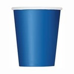 Royal Blue Solid 9oz Paper Cups 14ct