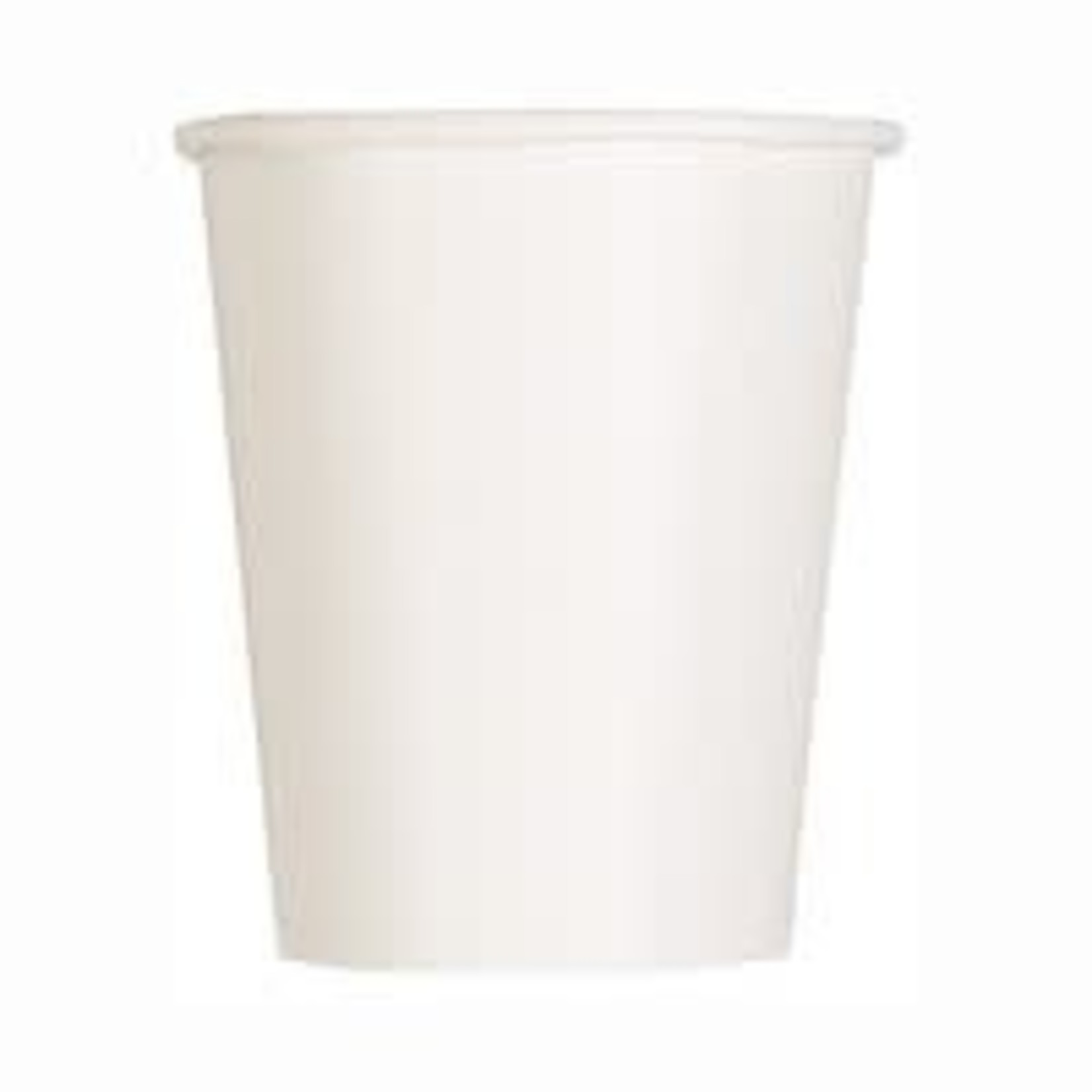 White Solid 9oz Paper Cups 14ct