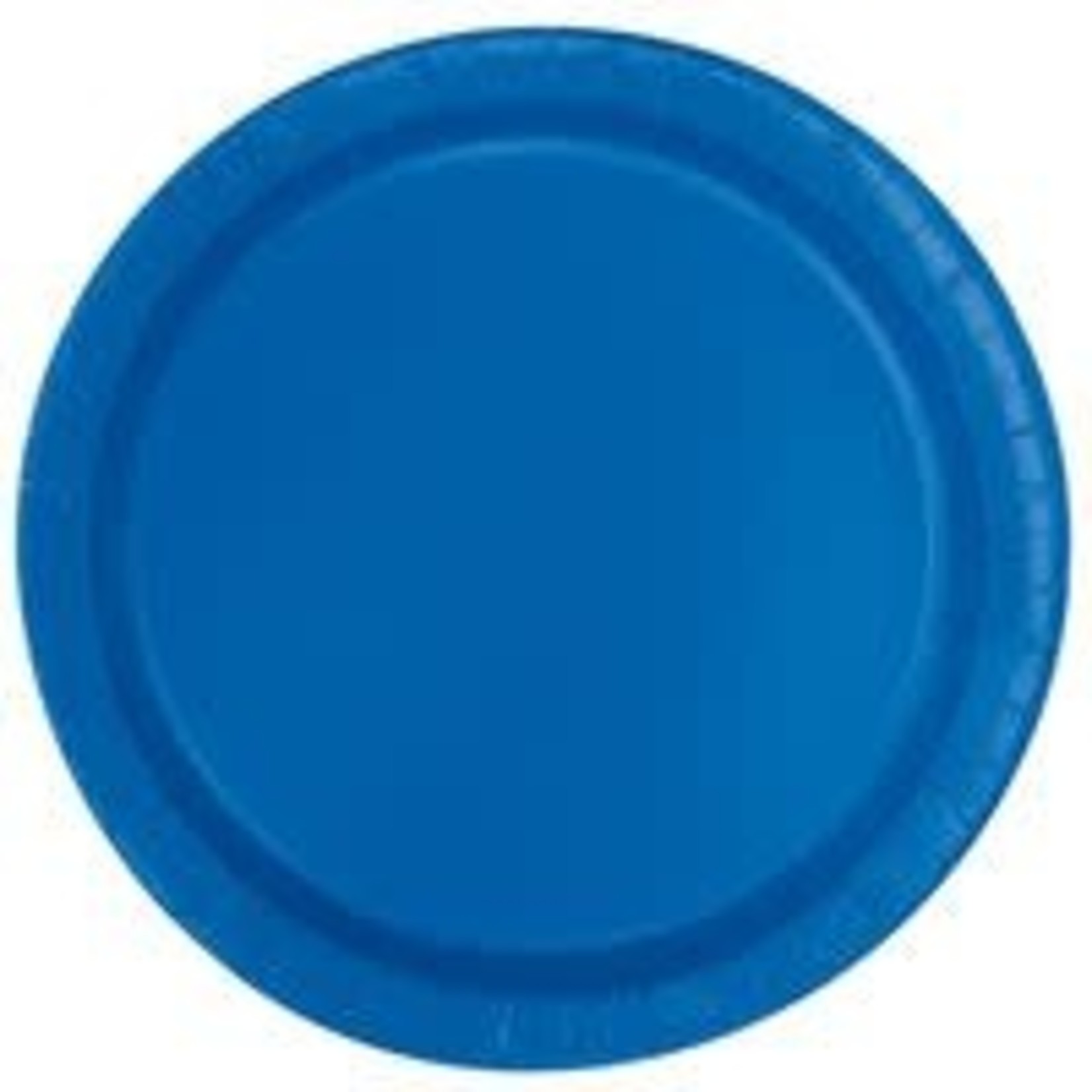 Royal Blue Solid Round 9" Dinner Plate