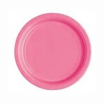 Hot Pink Solid Round 7" Dessert Plates 20ct