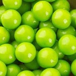 Green Apple 1/2" Gumballs