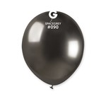 Gemar Gemar 5" Shiny Space Grey 100ct Balloon