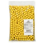 Color Splash 1/2" Pearl Yellow Gumballs