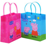 Peppa Pig Plastic Favor Bags 12ct