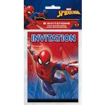 Spiderman Invitation 8ct.