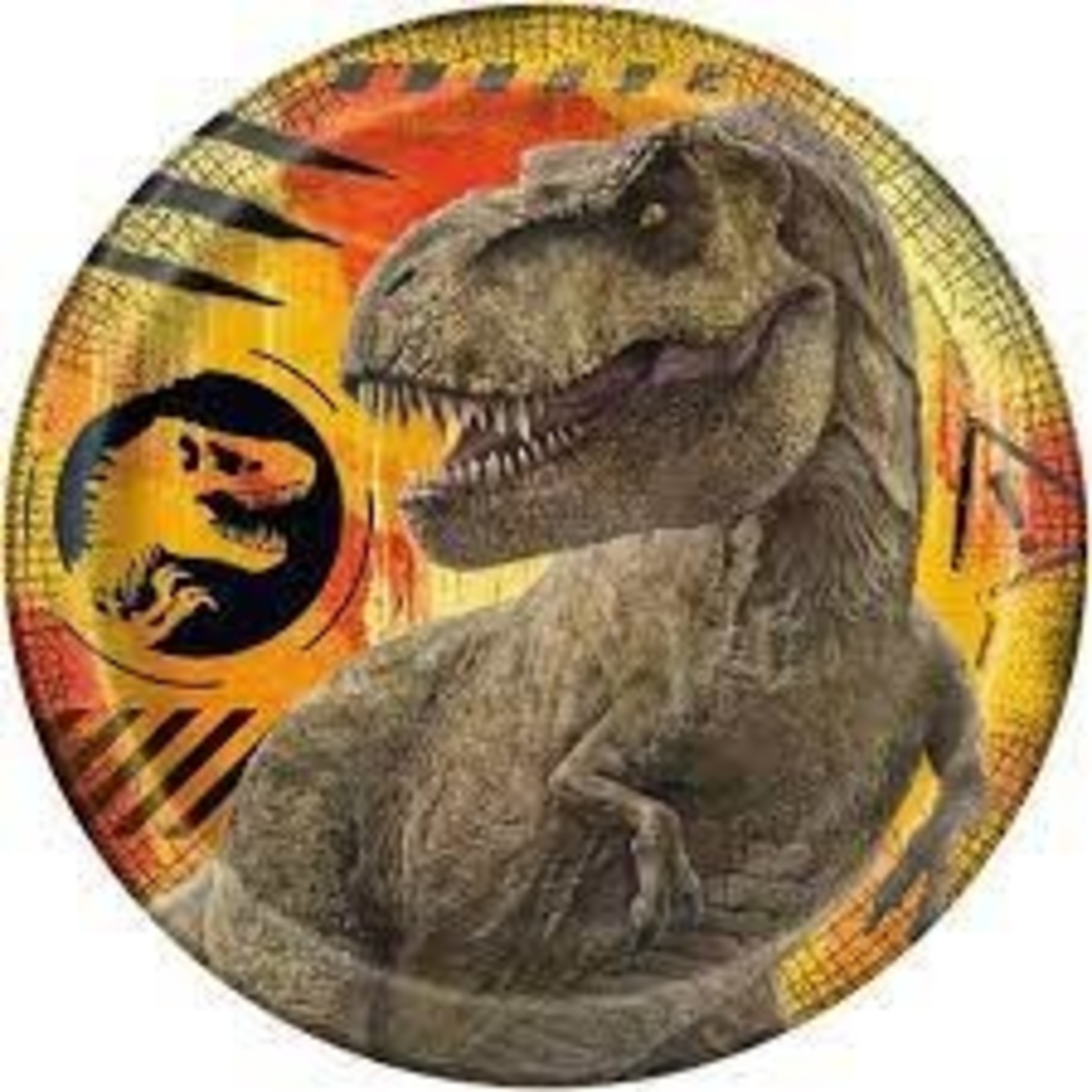 7" Jurassic World 3 8ct Plate