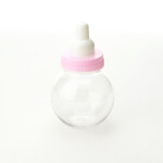 Round Baby Bottles 12ct - Pink