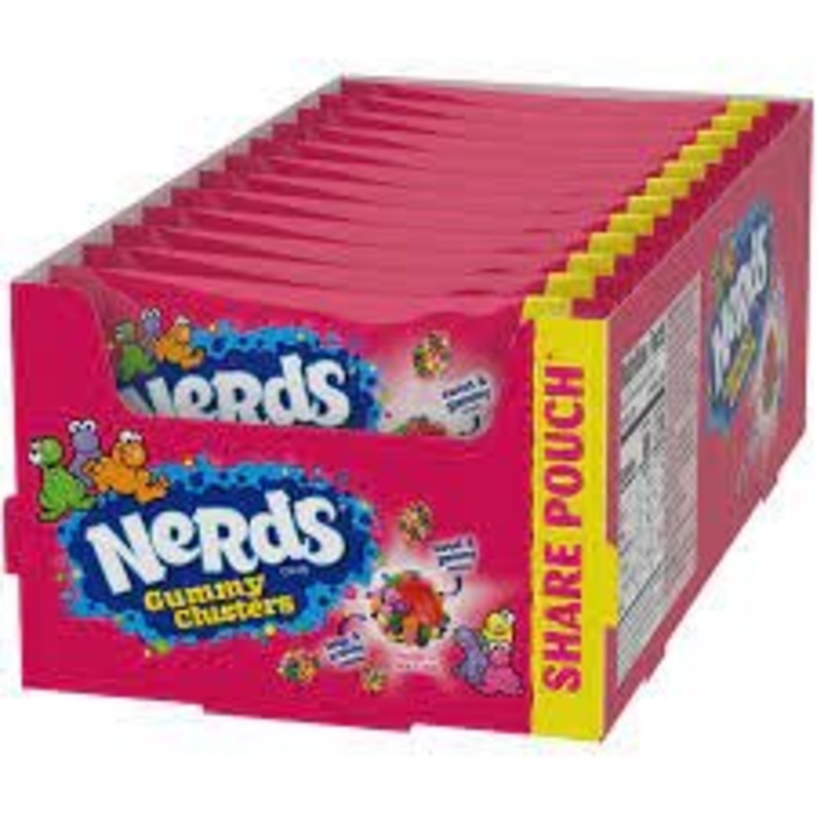 Nerds Holiday Gummy Clusters, Fruity Stocking Stuffer Candy, 3oz