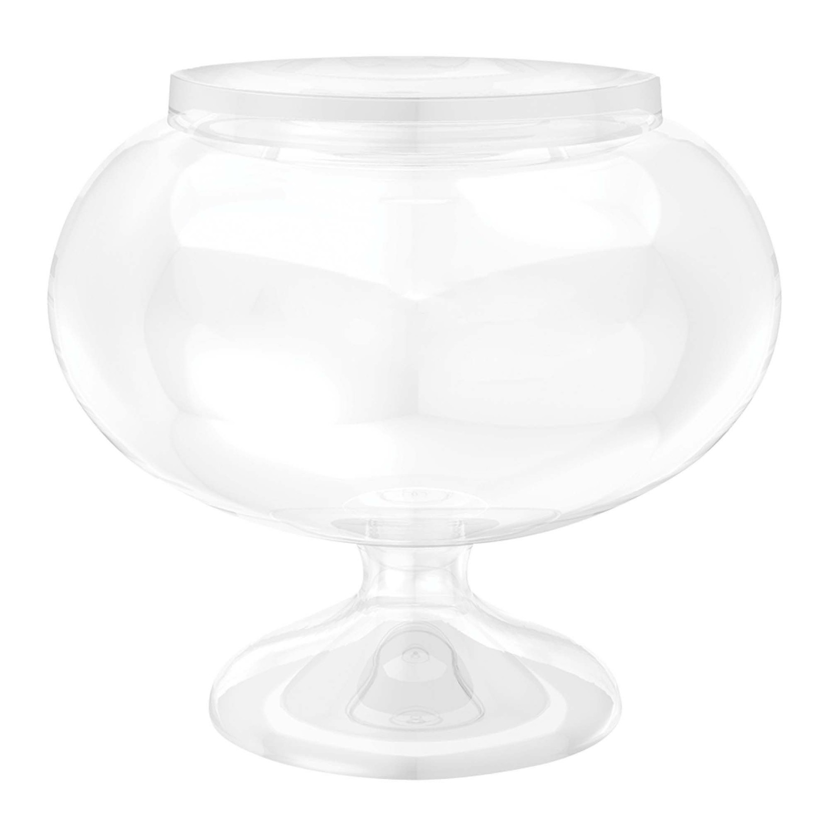 Short Round Pedestal Jar