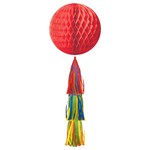 Rainbow Honeycomb Ball W/ Tail