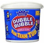 Dubble Bubble Dubble Bubble Tub 165ct