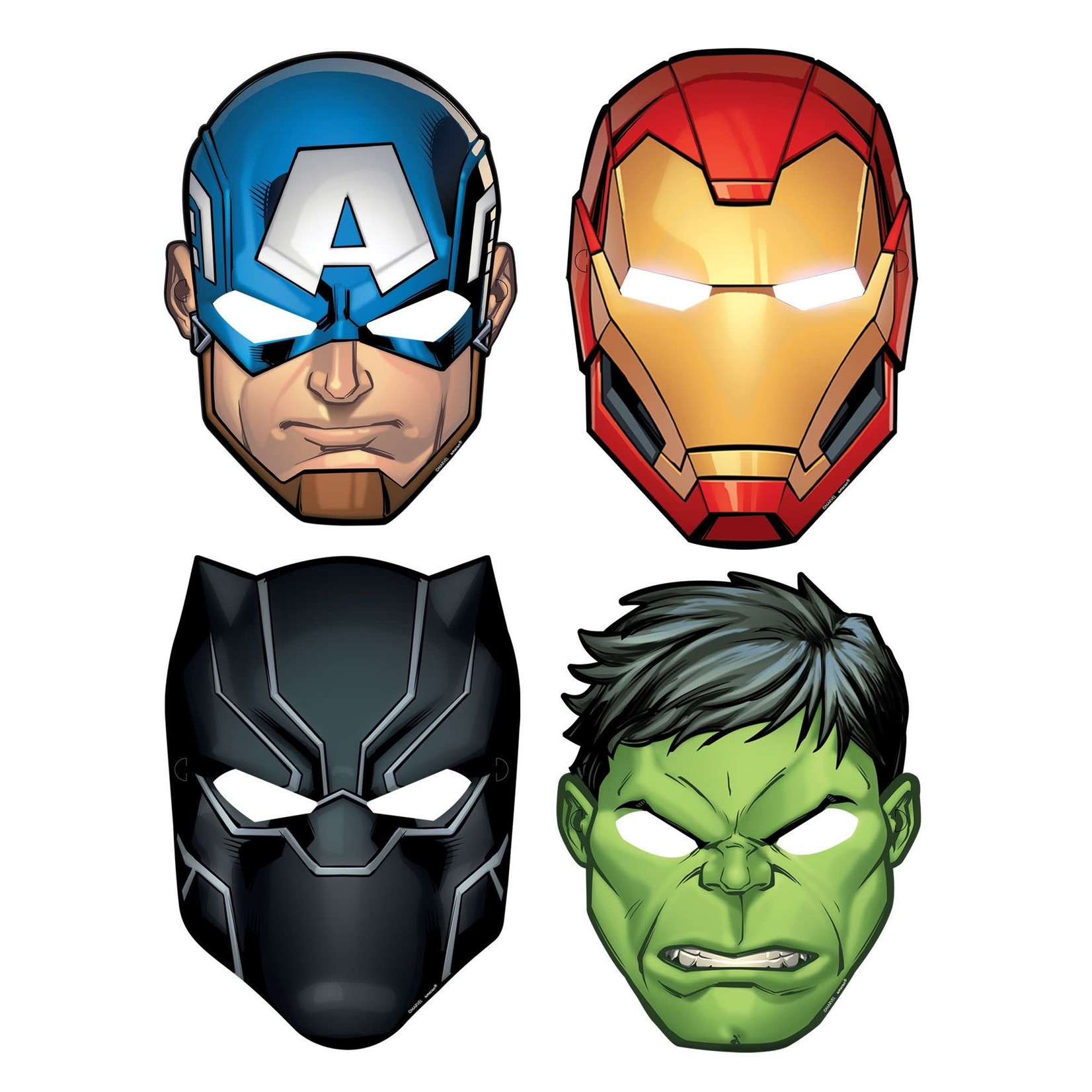 Marvel Marvel Avengers Powers Unite Paper Masks