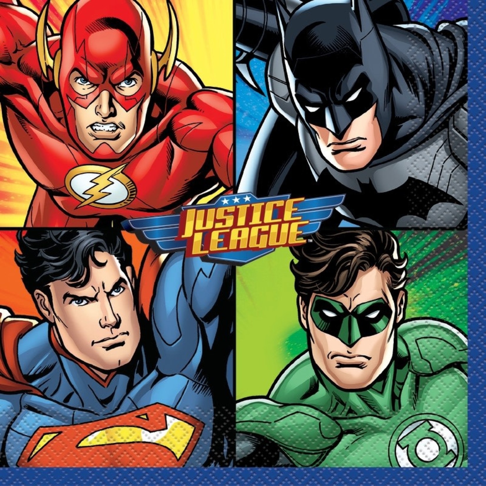 Justice League Luncheon Napkins 16ct