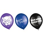 Black Panther Wakanda Forever Latex Balloons