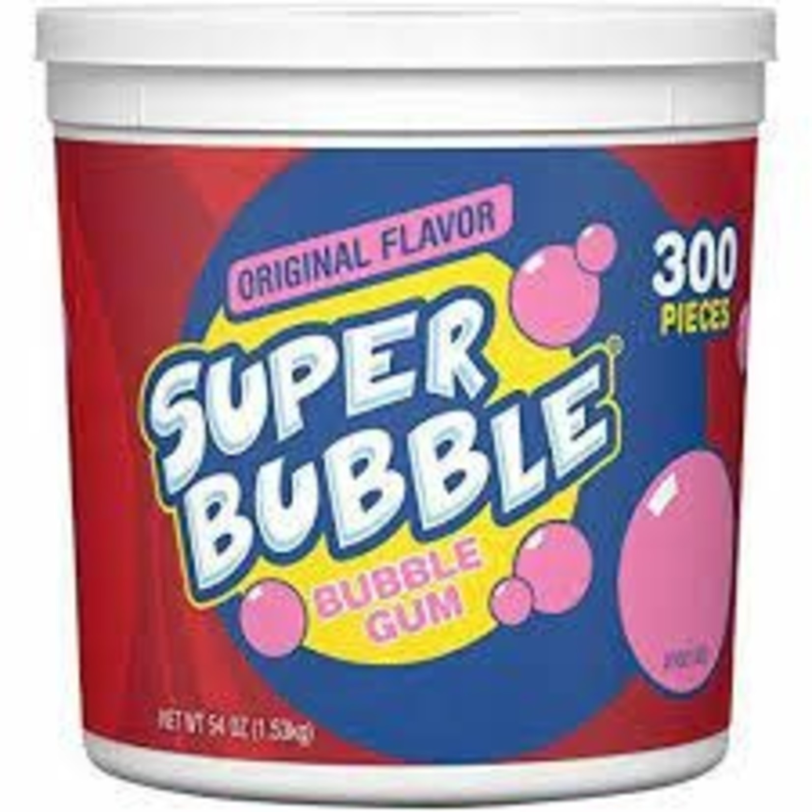Dubble Bubble Super Bubble Gum 300pcs