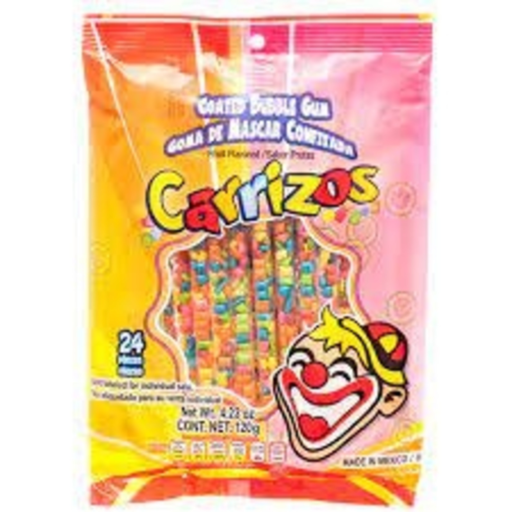 Carr Carrizos Bag 24ct Bubble Gum Straws