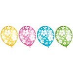 Hibiscus Printed Latex Balloons