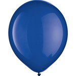 Bright Royal Blue Solid Color Latex Balloons - Packaged