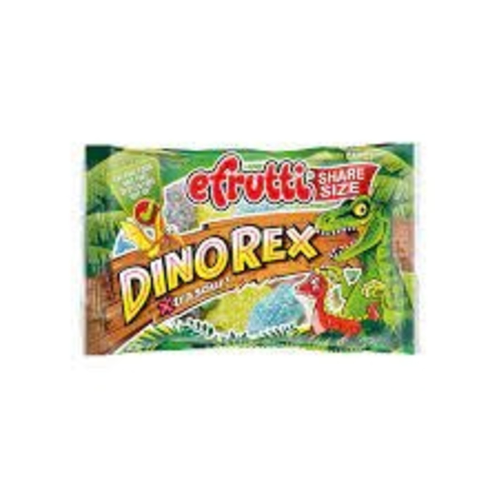 efrutti Dino Rex Xtra Sour Gummi Share Size 12ct