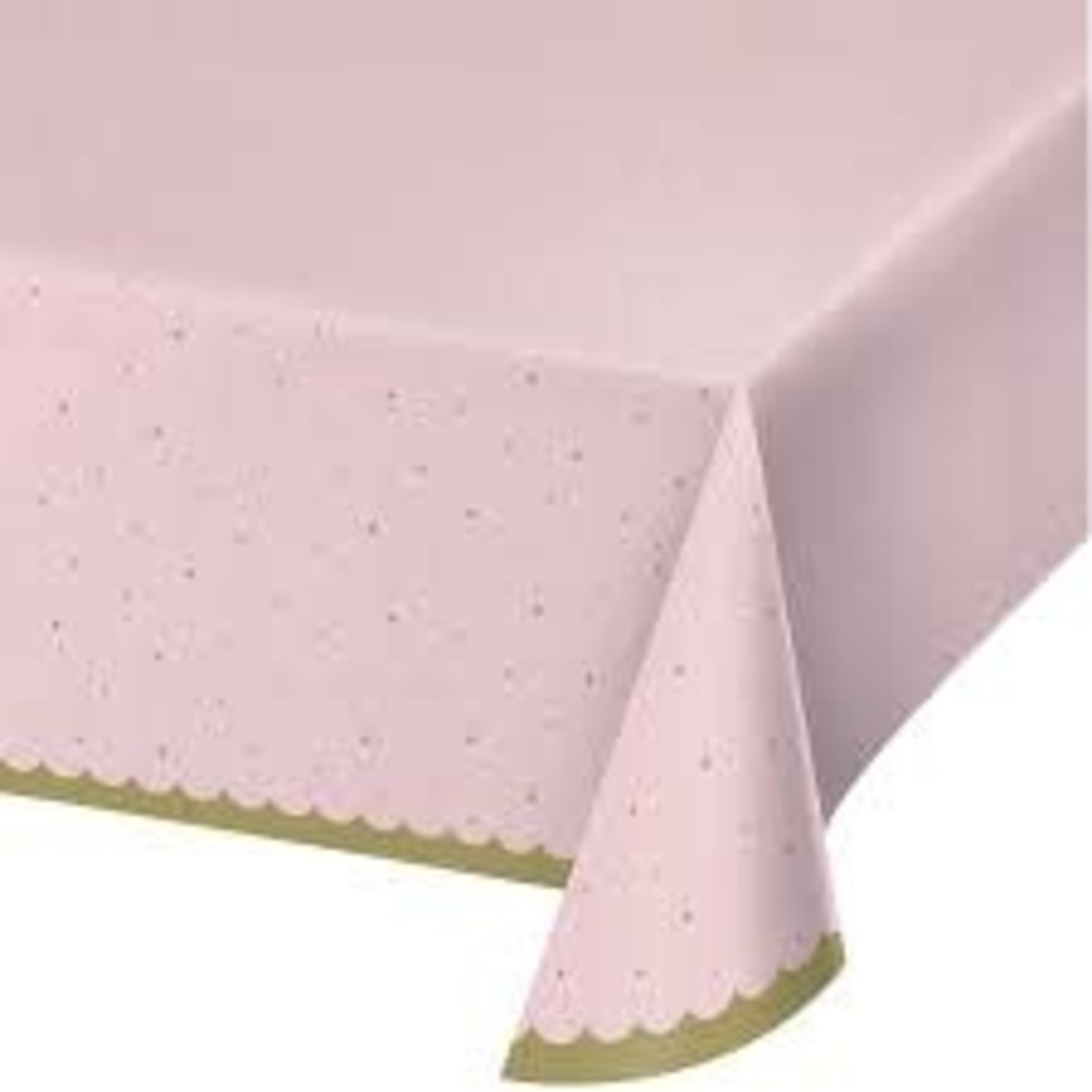 Stylish Swan Party Tablecover Plastic