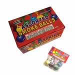 Assorted Color Smoke Balls 72pcs