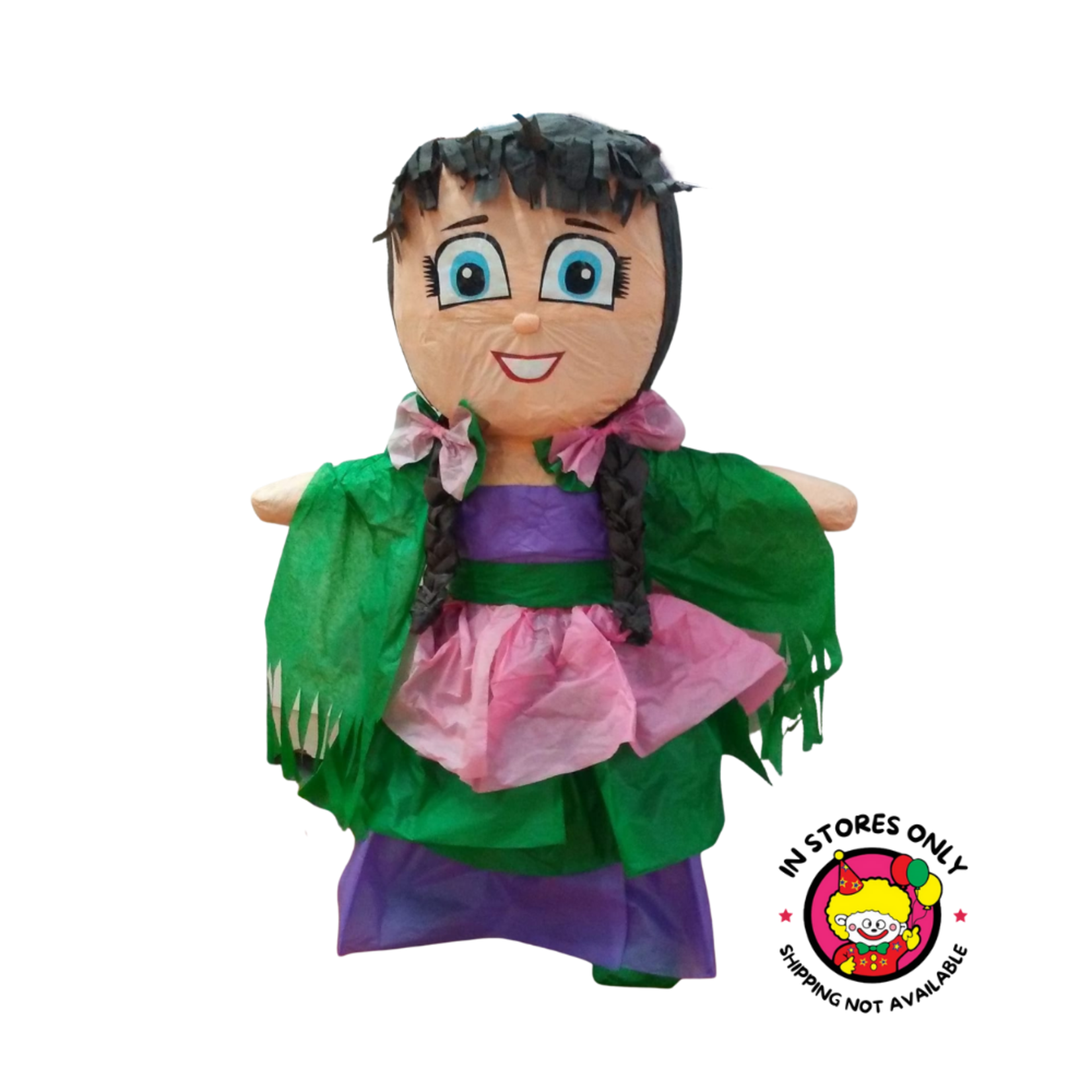 Mexican China Poblana Figure Piñata