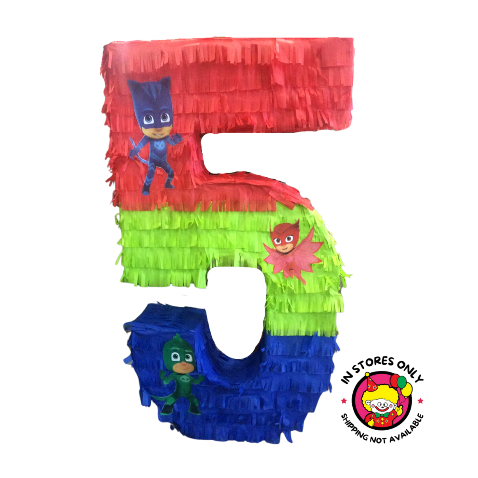 Number 5 Piñata - Valentina's Party World