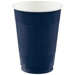 12 oz. Plastic Cups, High Ct. - True Navy