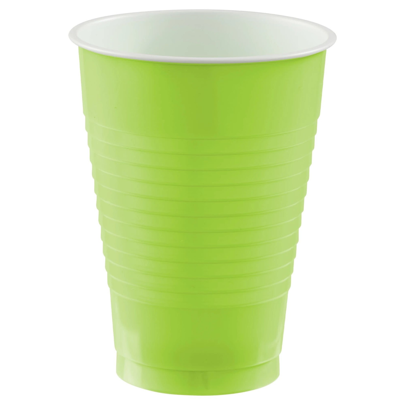 12 oz. Plastic Cups, High Ct. - Kiwi