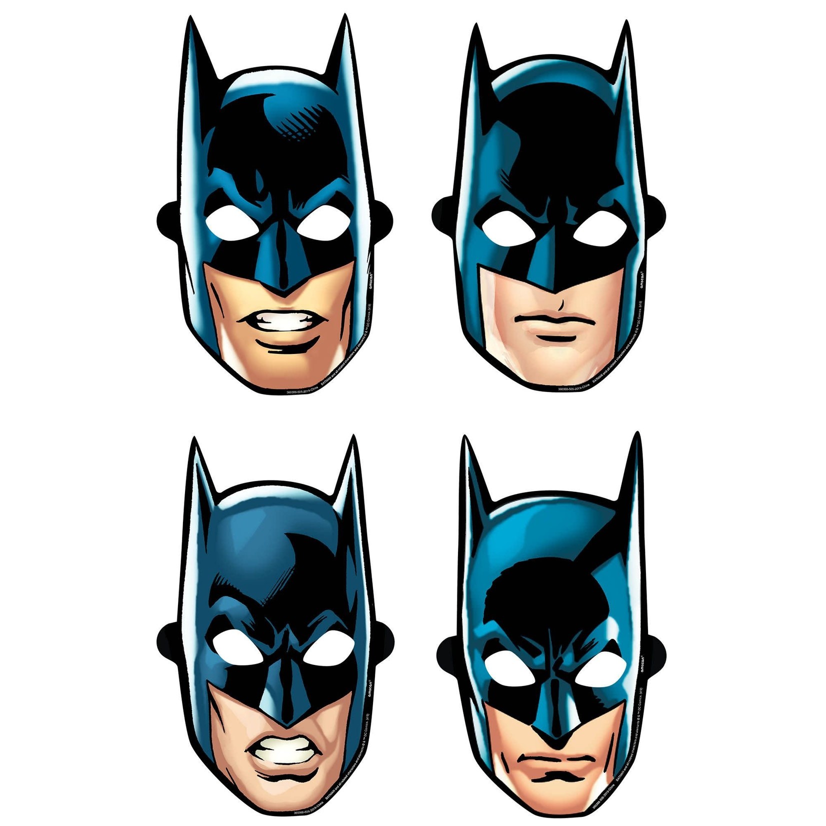 Batman Heroes Unite Paper Masks