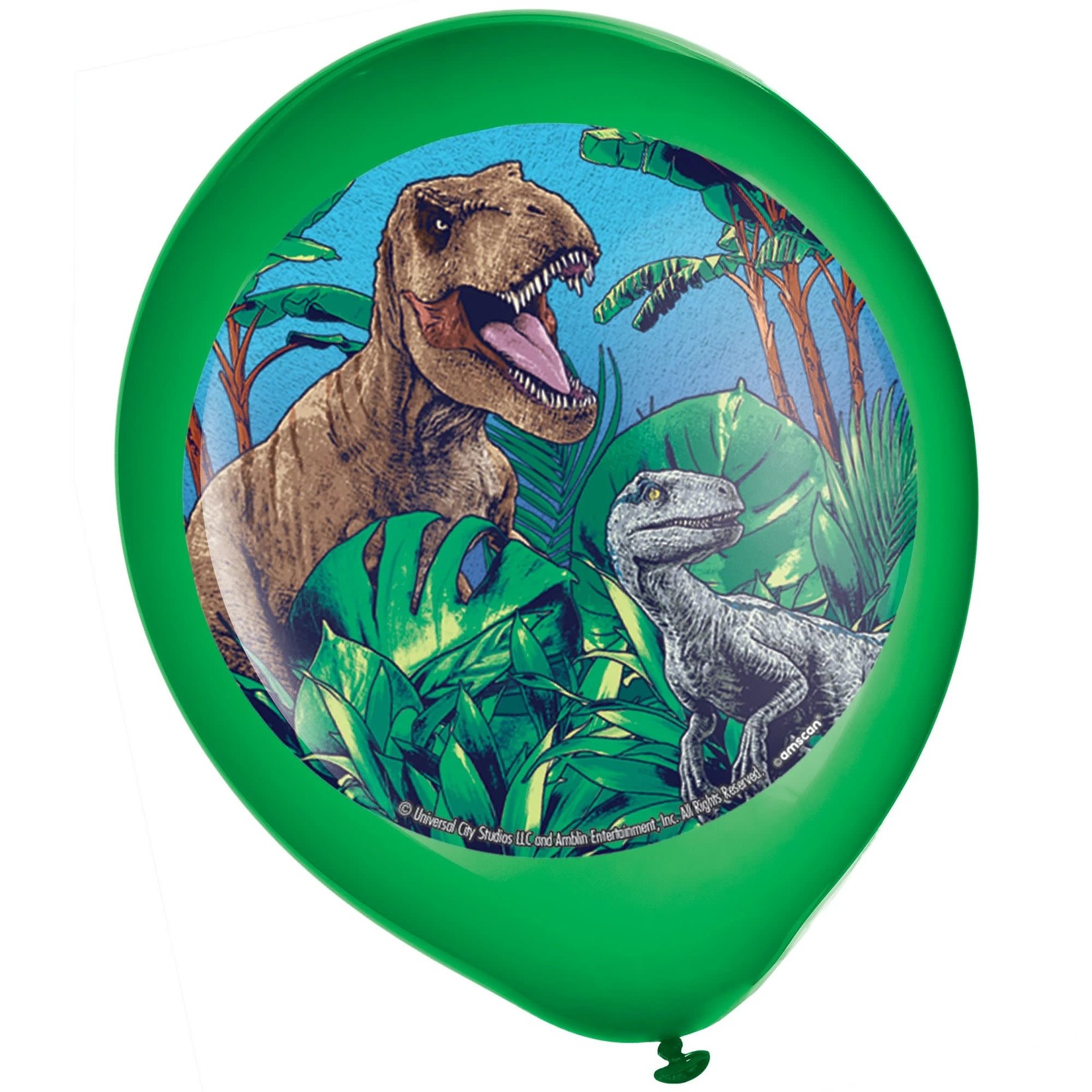 Jurassic World Into the Wild Latex Balloons