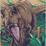 Jurassic World Into The Wild Paper Masks | 8ct