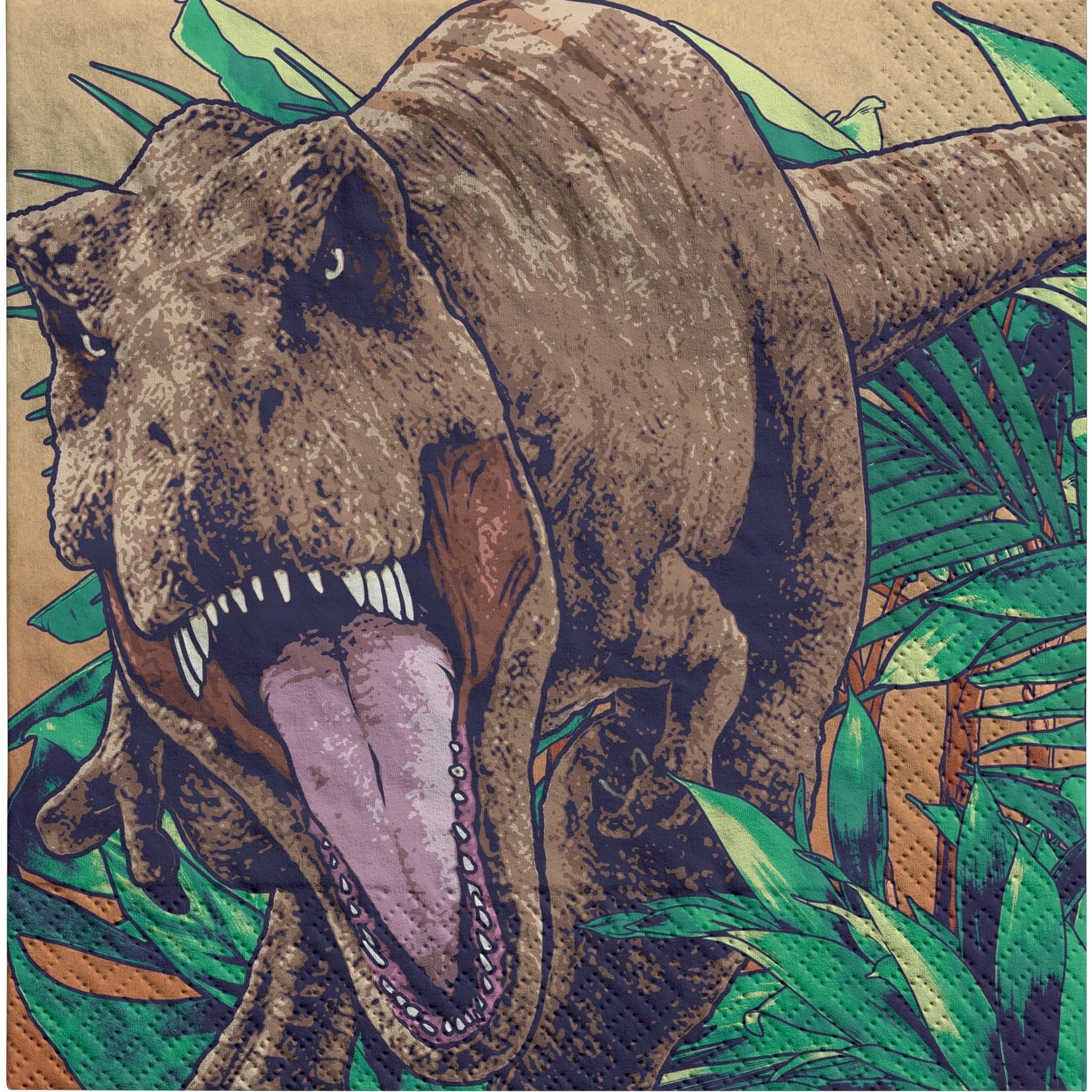 Jurassic World Into the Wild Luncheon Napkins