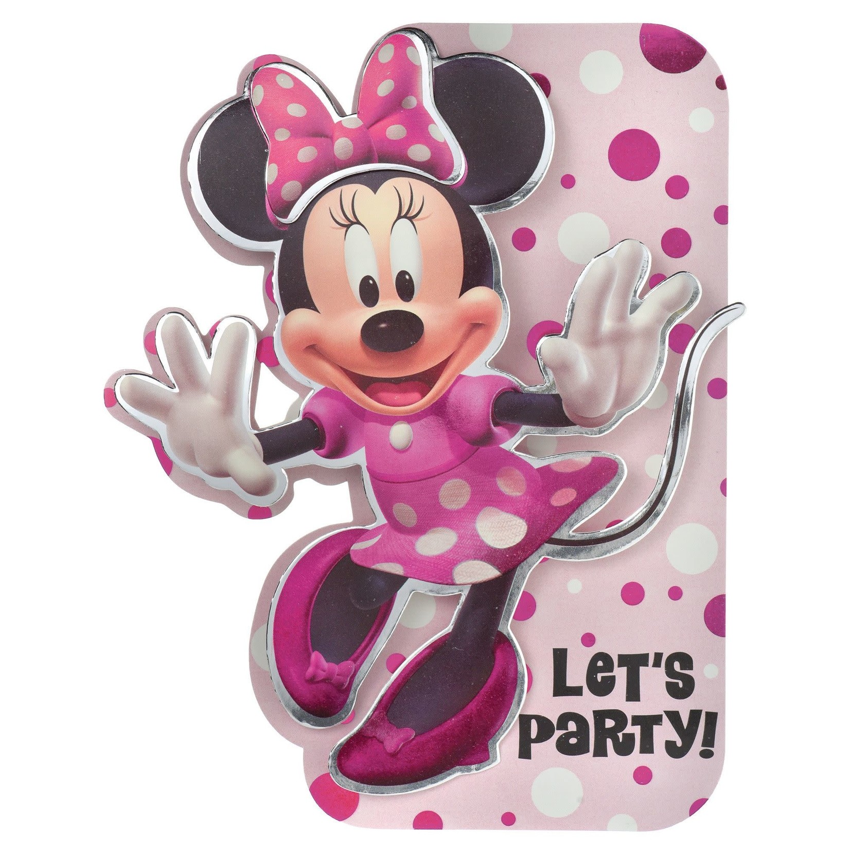 Minnie Mouse Forever Deluxe Foil Invite