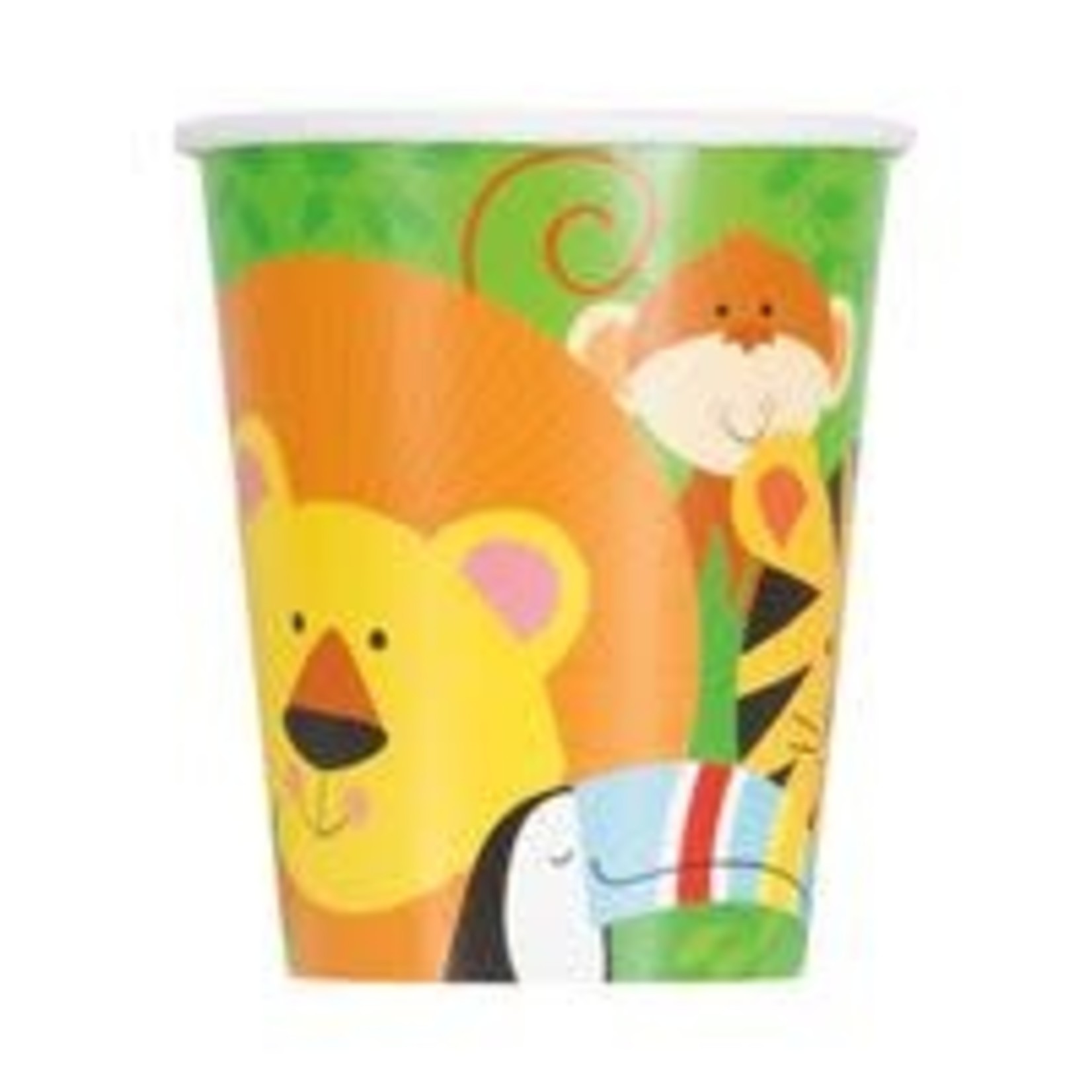 Animal Jungle 9oz Paper Cups  8ct