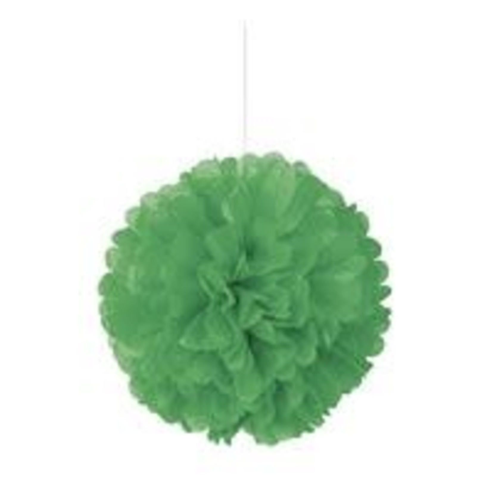 Emerald Green 16" Hanging Tissue Pom Pom