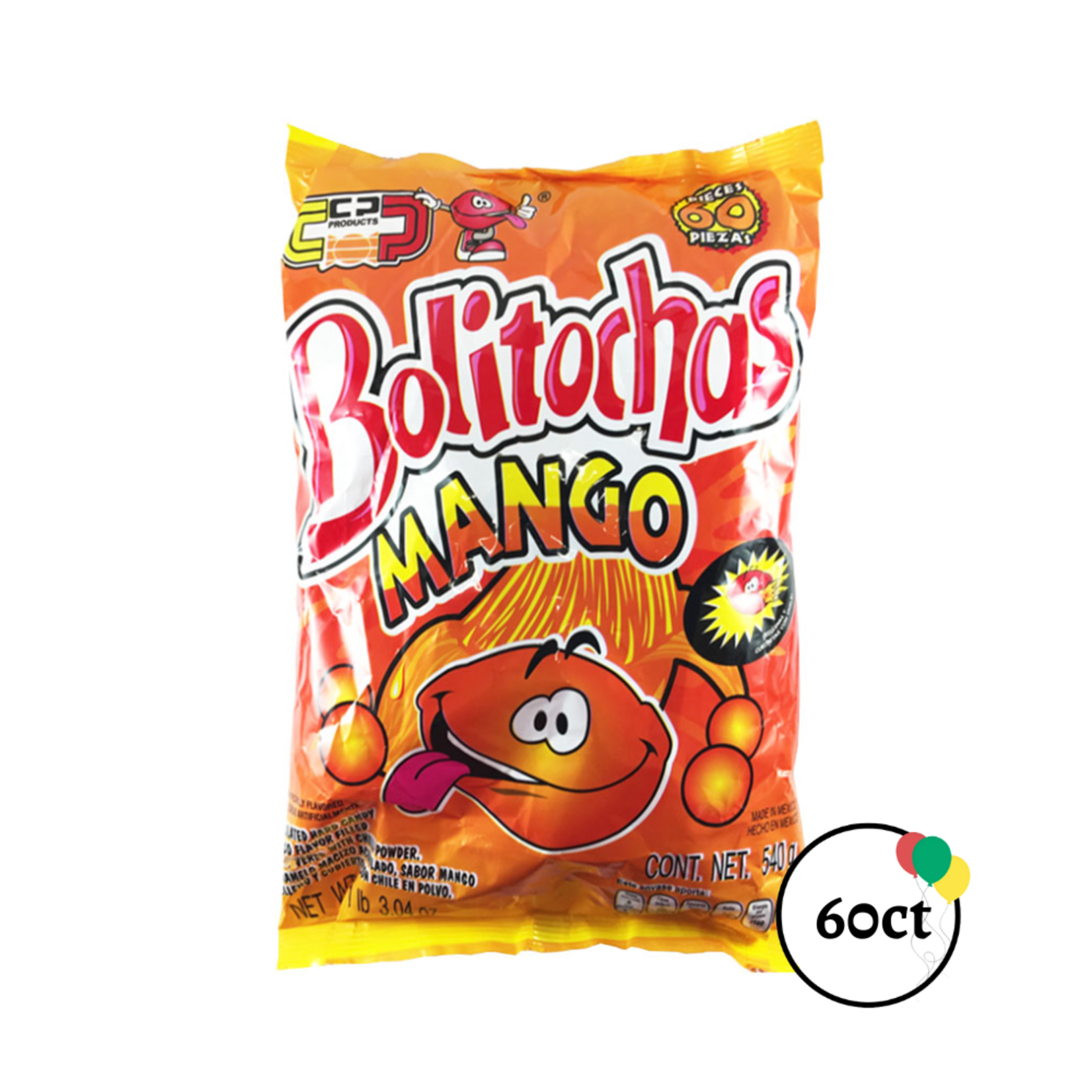 Candy Pop Products Bolitochas Mango 60ct