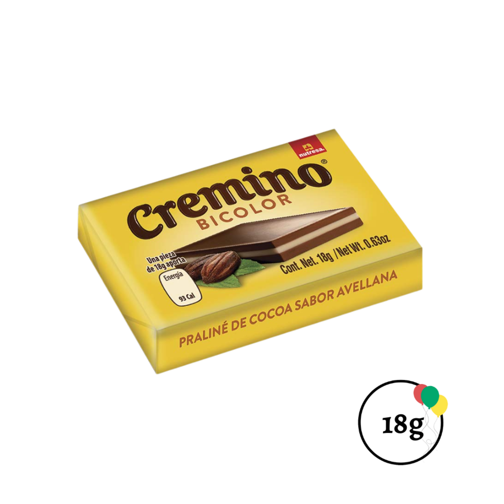 Nutresa Cremino Bicolor 50ct