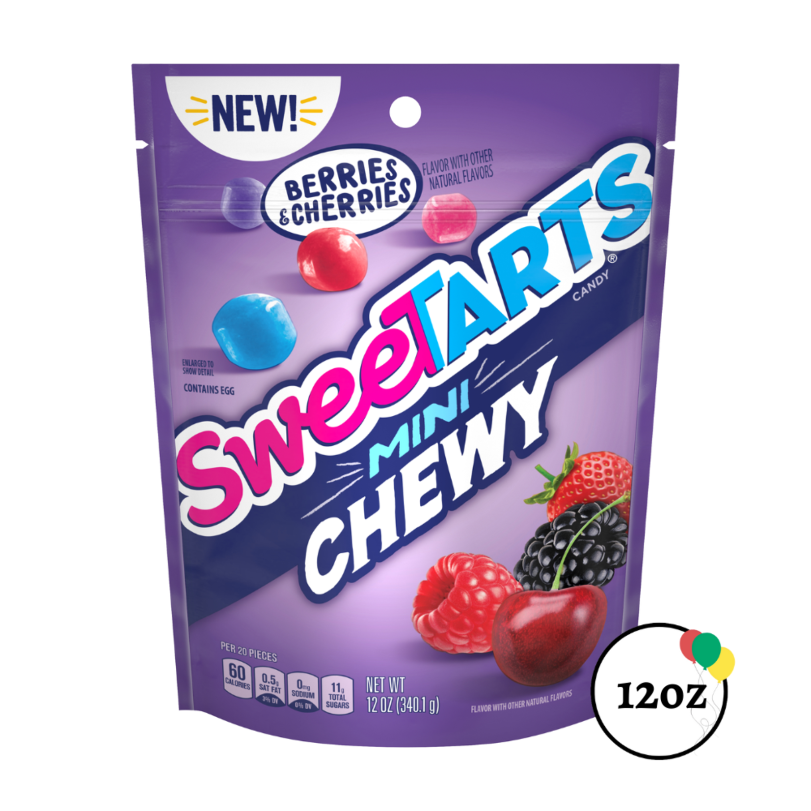 SweeTarts SweeTarts Mini Chewy Berries and Cherries